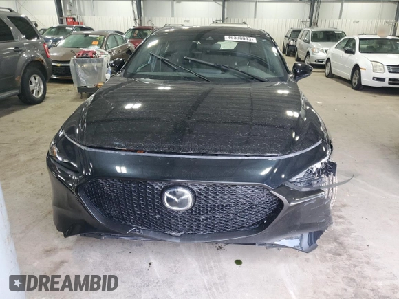 2021 Mazda Mazda3 Hatchback Preferred with VIN JM1BPBLL7M1403351, listed as a Copart auction lot 49398043 with 17,323 mi miles. Bid and sale history available at carsss.com. Image 5.