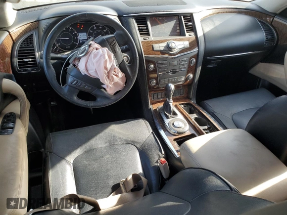 2017 Nissan Armada SL with VIN JN8AY2ND1H9008592, listed as a Copart auction lot 54861375 with 112,403 mi miles and Clean Title. Bid and sale history available at carsss.com. Image 8.