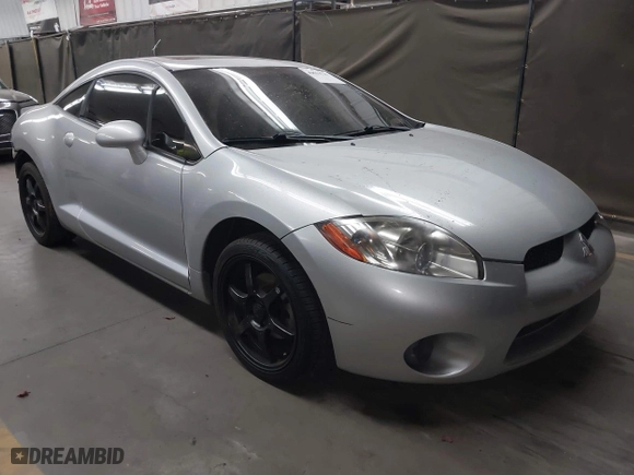 2007 Mitsubishi Eclipse GS with VIN 4A3AK24F47E011540, listed as a IAAI auction lot 42053739 with 174,083 mi miles. Bid and sale history available at carsss.com. Image 1.