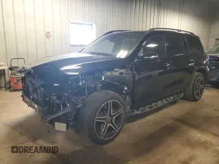 2023 Mercedes-Benz GLS 450 with VIN 4JGFF5KE8PA874580, listed as a Copart auction lot 46059574 with 12,557 mi miles and . Bid and sale history available at DreamBid. Image 1.