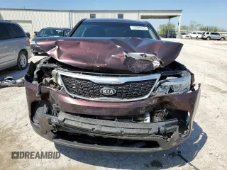 2014 Kia Sorento LX with VIN 5XYKT4A67EG428336, listed as a Copart auction lot 53906355 with 260,530 mi miles and Clean Title. Bid and sale history available at carsss.com. Image 5.