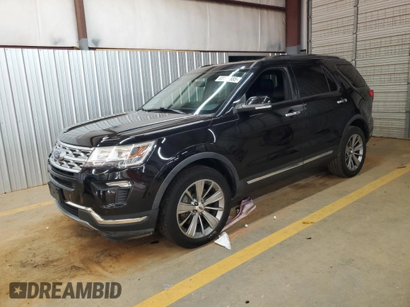 2018 Ford Explorer Limited with VIN 1FM5K8F81JGB67127, listed as a Copart auction lot 65184885 with 156,381 mi miles and Clean title. Bid and sale history available at DreamBid. Image 1.