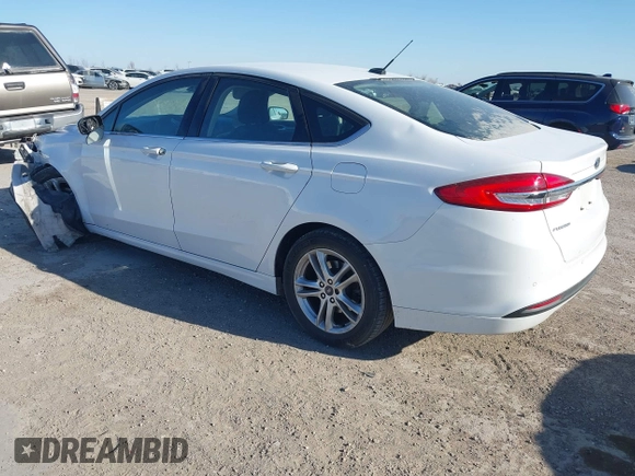 2018 Ford Fusion SE with VIN 3FA6P0H71JR262575, listed as a IAAI auction lot 41408259 with 96,624 mi miles and . Bid and sale history available at DreamBid. Image 3.