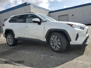 2021 Toyota RAV4 XLE Premium with VIN 2T3C1RFV1MW180625, listed as a Copart auction lot 51799175 with 63,692 mi miles and Salvage title. Bid and sale history available at DreamBid. Image 4.