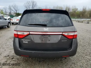 2013 Honda Odyssey Touring with VIN 5FNRL5H97DB058225, listed as a Copart auction lot 51679275 with 150,755 mi miles and Salvage Title. Bid and sale history available at carsss.com. Image 6.