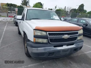 2006 Chevrolet Silverado 1500 Work Truck with VIN 3GCEC14V86G217163, listed as a IAAI auction lot 41885602 with 126,137 mi miles and . Bid and sale history available at DreamBid. Image 1.