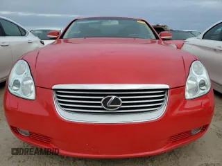 2002 Lexus SC with VIN JTHFN48Y420023585, listed as a Copart auction lot 75037044 with Not Provided miles and Salvage Title. Bid and sale history available at carsss.com. Image 5.