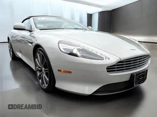 2015 Aston Martin DB9 with VIN SCFFDAFM0FGB1677X, listed as a Copart auction lot 49524685 with 20,105 mi miles and Clean Title. Bid and sale history available at carsss.com. Image 1.