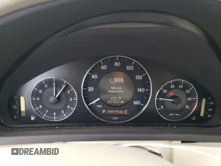 2007 Mercedes-Benz CLK 350 with VIN WDBTK56F27T083650, listed as a Copart auction lot 81491764 with 78,975 mi miles and Salvage Title. Bid and sale history available at DreamBid. Image 9.
