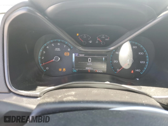 2017 Chevrolet Colorado 2WD LT with VIN 1GCHSCEN3H1329283, listed as a Copart auction lot 52680745 with 95,603 mi miles and Salvage Title. Bid and sale history available at carsss.com. Image 9.