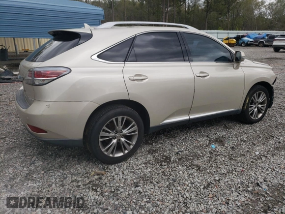 2013 Lexus RX 350 with VIN 2T2ZK1BA1DC097584, listed as a Copart auction lot 50697475 with 214,594 mi miles and Salvage Title. Bid and sale history available at DreamBid. Image 3.