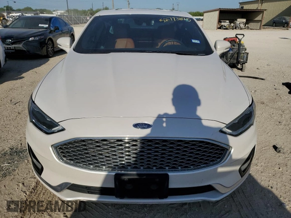 2020 Ford Fusion Titanium with VIN 3FA6P0RUXLR230201, listed as a Copart auction lot 52773875 with 72,788 mi miles and Salvage title. Bid and sale history available at DreamBid. Image 5.