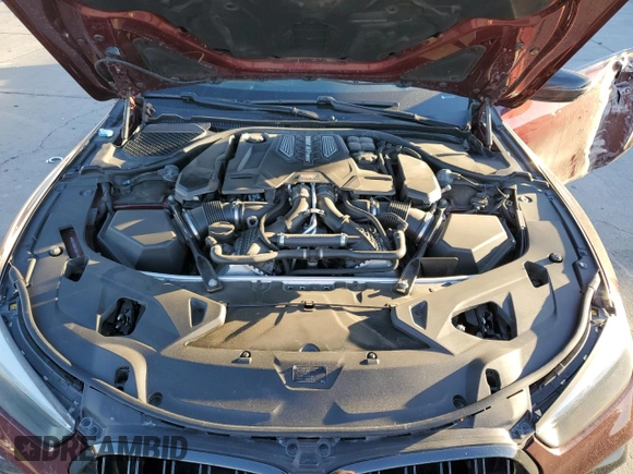 2020 BMW M8 z VIN WBSAE0C02LCD25474, wystawiony jako Copart lot #79533434 z przebiegiem Nie podano mil oraz Szkoda całkowita • Salvage title. Historia ofert i sprzedaży dostępna na DreamBid. Obrazek 13.