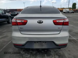 2016 Kia Rio LX with VIN KNADM4A33G6559634, listed as a Copart auction lot 53919115 with 166,854 mi miles and Clean Title. Bid and sale history available at carsss.com. Image 6.