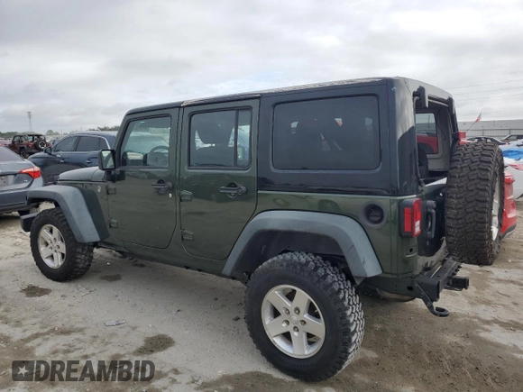 2008 Jeep Wrangler Unlimited Rubicon with VIN 1J4GA69168L601217, listed as a Copart auction lot 81618164 with 145,344 mi miles and Clean Title. Bid and sale history available at carsss.com. Image 2.