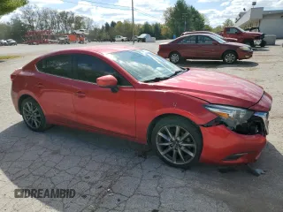 2018 Mazda 3 Touring with VIN 3MZBN1V37JM211629, listed as a Copart auction lot 76329334 with 137,349 mi miles and Salvage Title. Bid and sale history available at DreamBid. Image 4.