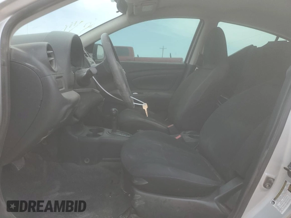 2014 Nissan Versa SV with VIN 3N1CN7AP7EL839255, listed as a Copart auction lot 49420085 with 40,790 mi miles and Salvage Title. Bid and sale history available at carsss.com. Image 7.