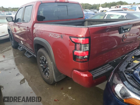 2023 Nissan Frontier SV with VIN 1N6ED1EJ7PN656966, listed as a Copart auction lot 74561194 with 0 mi miles and Non Repairable. Bid and sale history available at carsss.com. Image 2.