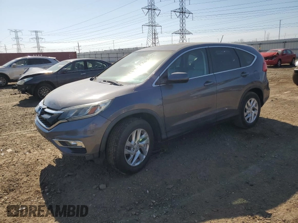 2015 Honda CR-V EX with VIN 5J6RM4H5XFL065880, listed as a Copart auction lot 49017635 with Not Provided miles and Salvage Title. Bid and sale history available at DreamBid. Image 1.