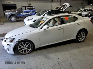2011 Lexus IS 250 с VIN JTHCF5C23B5050739, выставлен на аукционе Copart как лот 62362395 с пробегом Не указан миль и Списание • Salvage title. История ставок и продаж доступна на DreamBid. Изображение 1.