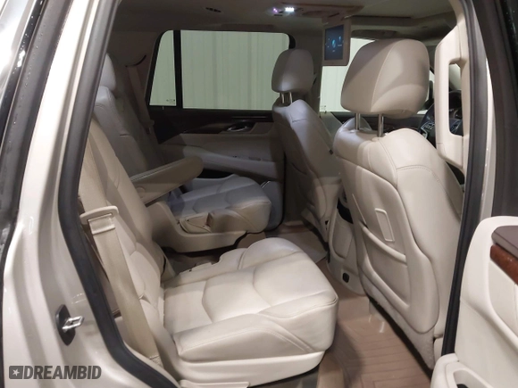 2017 Cadillac Escalade Luxury with VIN 1GYS4BKJ5HR254402, listed as a IAAI auction lot 41492160 with 76,419 mi miles. Bid and sale history available at carsss.com. Image 8.