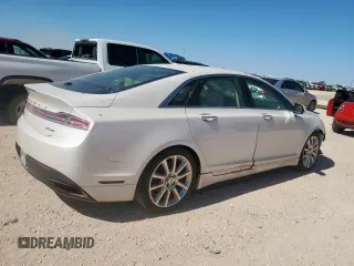 2015 Lincoln MKZ with VIN 3LN6L2G96FR619658, listed as a Copart auction lot 57562025 with 157,391 mi miles and Salvage title. Bid and sale history available at DreamBid. Image 3.