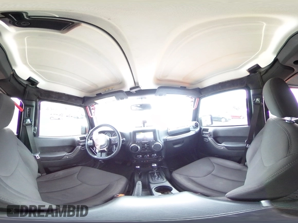 2018 Jeep Wrangler JK Unlimited Sport S with VIN 1C4BJWDG0JL818800, listed as a Copart auction lot 88286715 with 114,011 mi miles and Salvage Title. Bid and sale history available at carsss.com. Image 12.