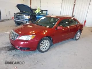 2012 Chrysler 200 LX with VIN 1C3CCBAG8CN215438, listed as a IAAI auction lot 41929116 with 156,387 mi miles and . Bid and sale history available at DreamBid. Image 2.
