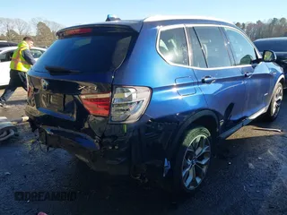 2016 BMW X3 sDrive28i with VIN 5UXWZ7C56G0T43212, listed as a IAAI auction lot 41269161 with 92,145 mi miles and . Bid and sale history available at DreamBid. Image 4.
