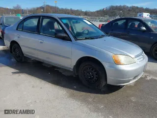 2003 Honda Civic LX with VIN 1HGES166X3L018219, listed as a IAAI auction lot 41814094 with 261,214 mi miles. Bid and sale history available at carsss.com. Image 1.