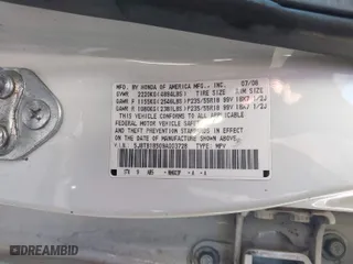 2009 Acura RDX Tech Pkg with VIN 5J8TB18509A003728, listed as a IAAI auction lot 41271165 with 137,262 mi miles. Bid and sale history available at carsss.com. Image 9.