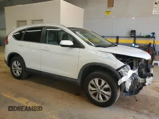2012 Honda CR-V EX-L with VIN 5J6RM3H75CL002435, listed as a Copart auction lot 49788805 with 239,045 mi miles and Salvage Title. Bid and sale history available at carsss.com. Image 4.