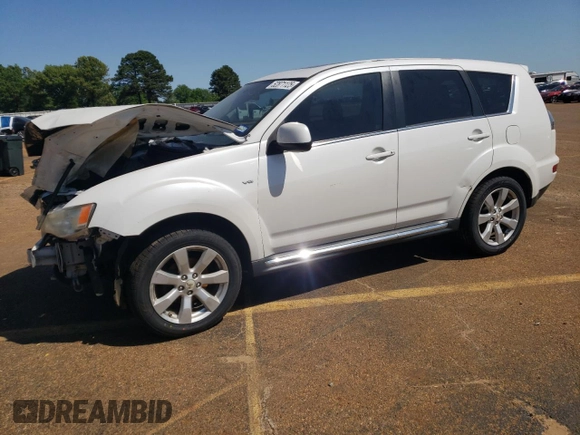 2011 Mitsubishi Outlander XLS z VIN JA4JS4AX4BU012496, wystawiony jako Copart lot #52871125 z przebiegiem 136 561 mil mil oraz Szkoda całkowita • Salvage title. Historia ofert i sprzedaży dostępna na DreamBid. Obrazek 1.