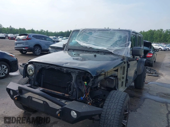 2016 Jeep Wrangler Unlimited Sport z VIN 1C4BJWDG4GL226180, wystawiony jako IAAI lot #42419561 z przebiegiem 76 522 mil mil oraz . Historia ofert i sprzedaży dostępna na DreamBid. Obrazek 6.