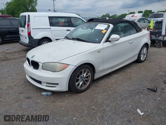 2010 BMW 1 Series 128i with VIN WBAUL7C52AVJ77773, listed as a IAAI auction lot 42146261 with 91,777 mi miles and . Bid and sale history available at carsss.com. Image 2.