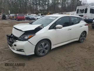 2022 Nissan LEAF SV Plus z VIN 1N4BZ1CV5NC552066, wystawiony jako Copart lot #47750505 z przebiegiem 18 171 mil mil oraz Szkoda całkowita • Salvage title. Historia ofert i sprzedaży dostępna na DreamBid. Obrazek 1.