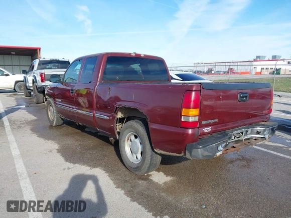 2000 GMC Sierra 1500 SLE with VIN 1GTEC19V0YZ168472, listed as a IAAI auction lot 41837734 with 277,163 mi miles and . Bid and sale history available at DreamBid. Image 3.