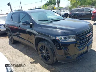2023 GMC Acadia SLT z VIN 1GKKNML45PZ182935, wystawiony jako IAAI lot #42014235 z przebiegiem 73 070 mil mil oraz . Historia ofert i sprzedaży dostępna na DreamBid. Obrazek 1.