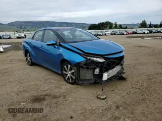 2019 Toyota Mirai with VIN JTDBVRBD0KA005923, listed as a Copart auction lot 50032775 with 60,729 mi miles and Salvage Title. Bid and sale history available at carsss.com. Image 10.