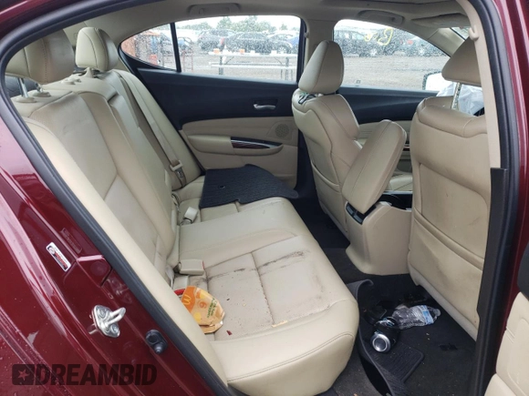 2016 Acura TLX V6 Advance with VIN 19UUB3F76GA000351, listed as a Copart auction lot 64806534 with 0 mi miles and Salvage Title. Bid and sale history available at carsss.com. Image 10.