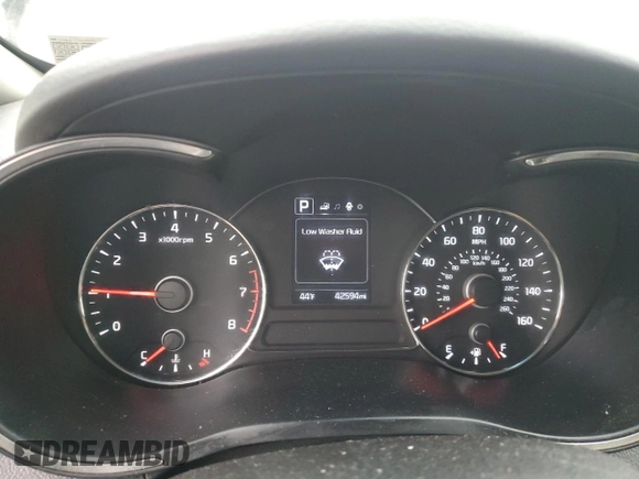 2018 Kia Forte LX with VIN 3KPFL4A7XJE198146, listed as a Copart auction lot 52150565 with 42,594 mi miles and Salvage Title. Bid and sale history available at carsss.com. Image 9.