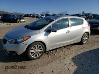 2015 Kia Forte 5-Door EX with VIN KNAFX5A80F5388766, listed as a Copart auction lot 48355065 with 115,714 mi miles and Clean Title. Bid and sale history available at carsss.com. Image 1.
