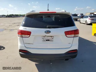 2017 Kia Sorento LX V6 with VIN 5XYPG4A52HG217020, listed as a Copart auction lot 54254815 with 96,575 mi miles and Clean Title. Bid and sale history available at carsss.com. Image 7.