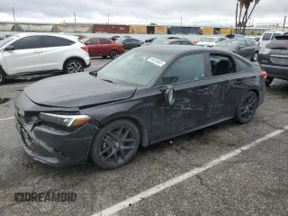 2022 Honda Civic Sedan Sport with VIN 2HGFE2F51NH506077, listed as a Copart auction lot 48823685 with 94,797 mi miles and Salvage Title. Bid and sale history available at carsss.com. Image 1.