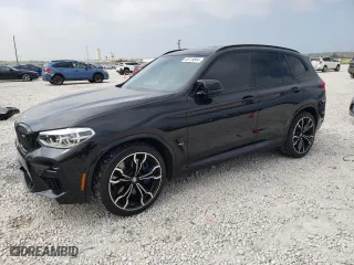2020 BMW X3 M Competition with VIN 5YMTS0C00L9B84014, listed as a Copart auction lot 45115844 with 45,311 mi miles. Bid and sale history available at carsss.com. Image 1.