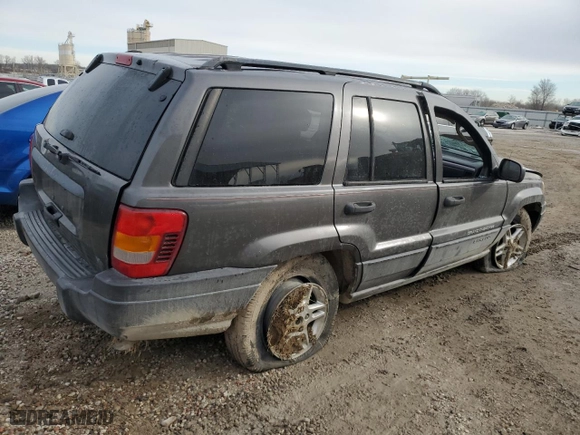 2004 Jeep Grand Cherokee Laredo with VIN 1J4GW48S54C283035, listed as a Copart auction lot 47814665 with 0 mi miles and Salvage Title. Bid and sale history available at carsss.com. Image 3.