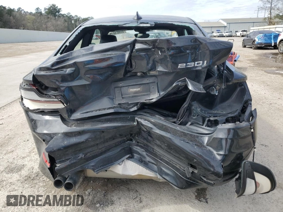 2020 BMW 2 Series 230i with VIN WBA2J1C06L7E53493, listed as a Copart auction lot 45903075 with 91,296 mi miles and Salvage Title. Bid and sale history available at carsss.com. Image 6.