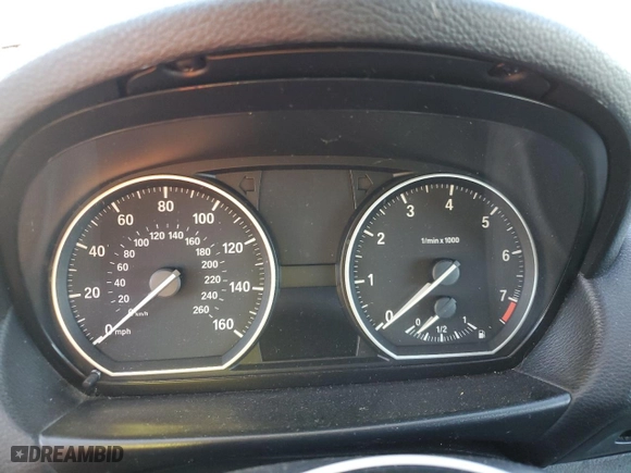 2011 BMW 1 Series 128i with VIN WBAUP7C5XBVK79473, listed as a Copart auction lot 48409145 with 0 mi miles and Salvage Title. Bid and sale history available at carsss.com. Image 9.