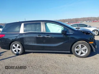 2019 Honda Odyssey EX-L with VIN 5FNRL6H77KB097835, listed as a IAAI auction lot 41768458 with 43,682 mi miles. Bid and sale history available at carsss.com. Image 13.
