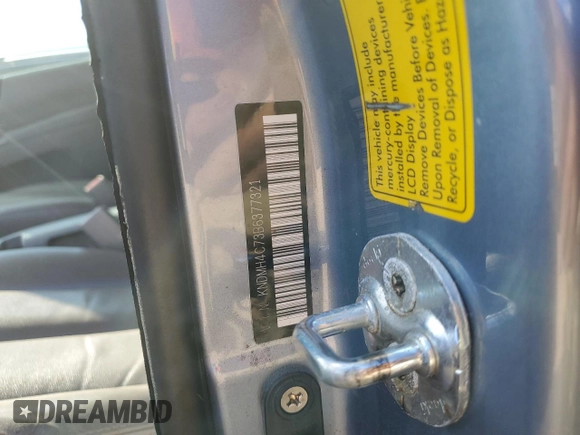 2011 Kia Sedona EX with VIN KNDMH4C73B6377321, listed as a Copart auction lot 77961974 with 188,480 mi miles and Salvage Title. Bid and sale history available at DreamBid. Image 13.